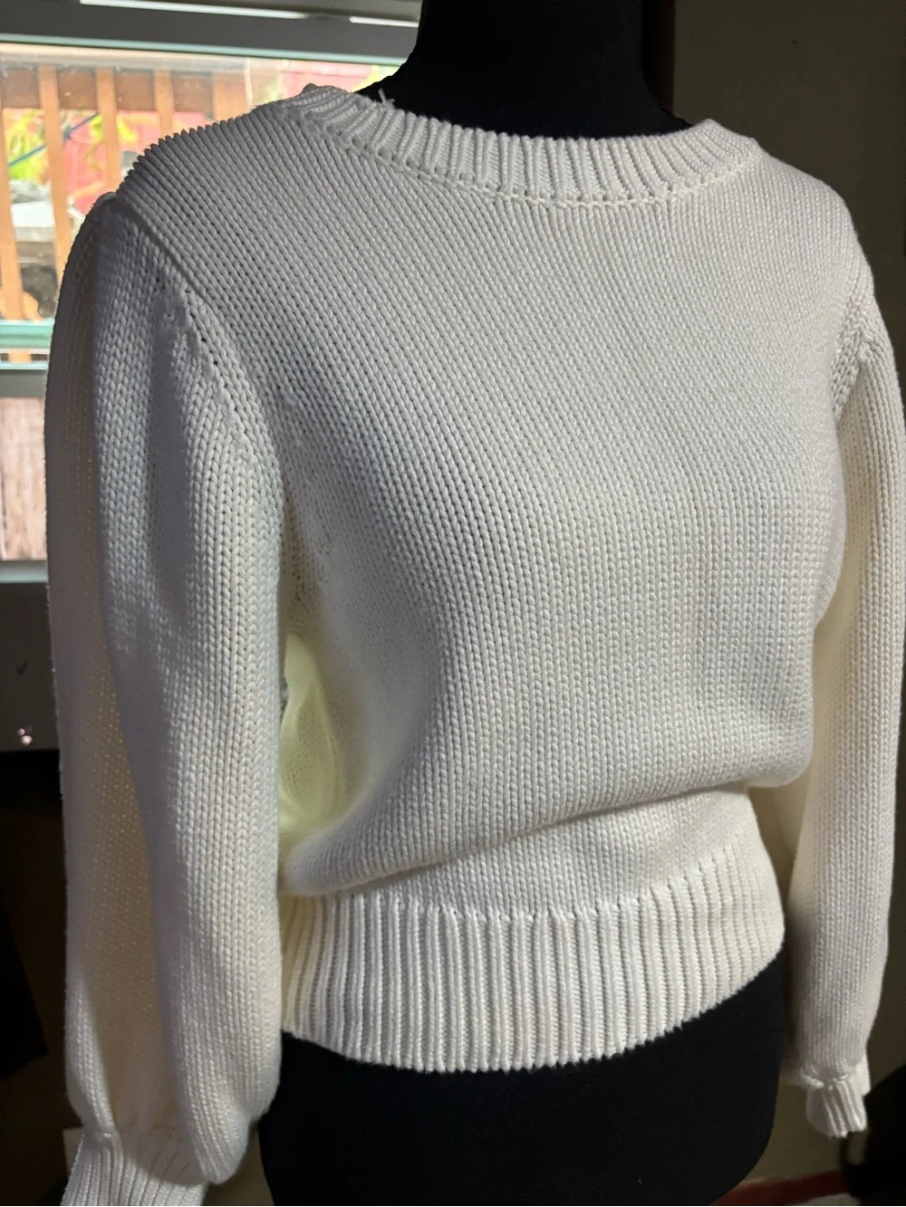 Heidi Merrick Dutchess Cream Sweater - Picture 8 of 12